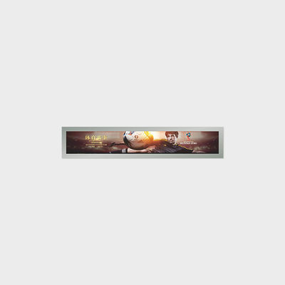 16.3 inch Bar Type Taxi Advertising Display 1920*285 LVDS 800nits