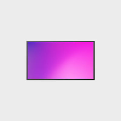 43 inch Flexibel LCD-scherm Vierzijdig reclame-scherm Digitaal smal rand