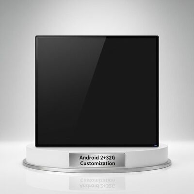 29,4 inch vierkant type TFT-scherm met hoge helderheid Ondersteuning Android 2 + 32G-aanpassing