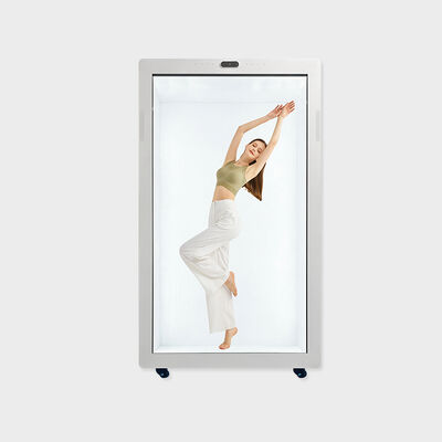 75 inch transparante LCD-displaymachine met aanraakfunctie 2160*3840 Win10