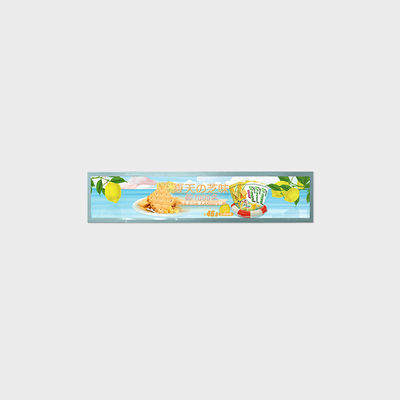 19.1 inch Bar Type Bus Advertising Display 1920*340 LVDS 700nits
