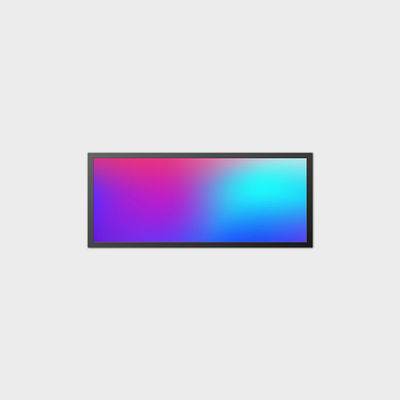 29.6 inch LCD-reclame-schermen 1920*760 LCD-reclamebord 2000nits