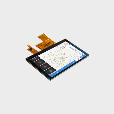 5.0 inch Medium And Small LCD Display 800×480 RGB 500 Nits Display Met Touch Panel