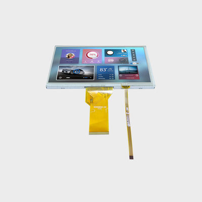 7.0 inch Medium And Small LCD Display 800×480 RGB 250 Nits Scherm