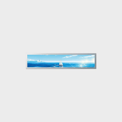 19,2 inch bartype TFT LCD binnentoepassing Ondersteuning tentoonstellingshalbewegwijzering