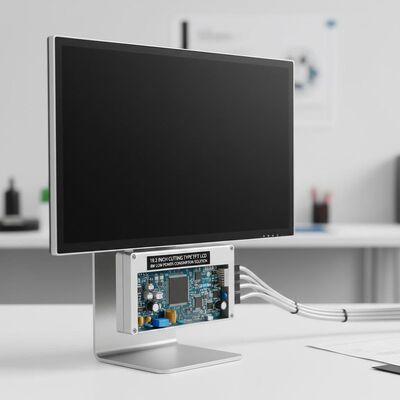 19,2 inch snijtype TFT LCD-machine ondersteunt 8W oplossing voor laag stroomverbruik