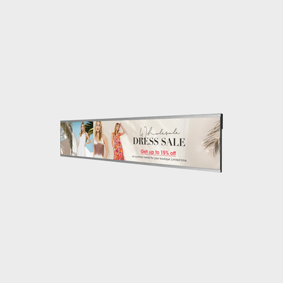 47,6-inch Bar Type Display LCD-reclame met slank ontwerp ADSDS-paneeltechnologie