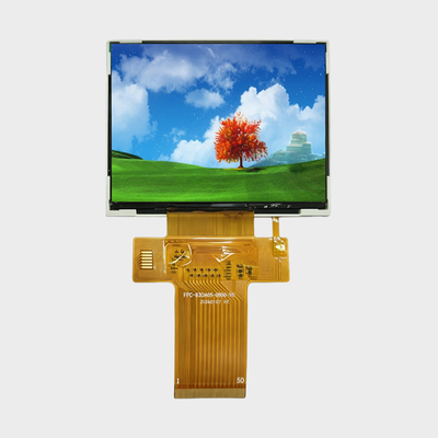 3,5 inch kleine LCD-oplossing met 320 * 240 RGB-interface Ondersteuning Helderheid Aanpassing