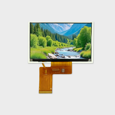 4,3 inch kleine LCD-oplossing met 800*480 RGB-interface ondersteunt 1000nits helderheid