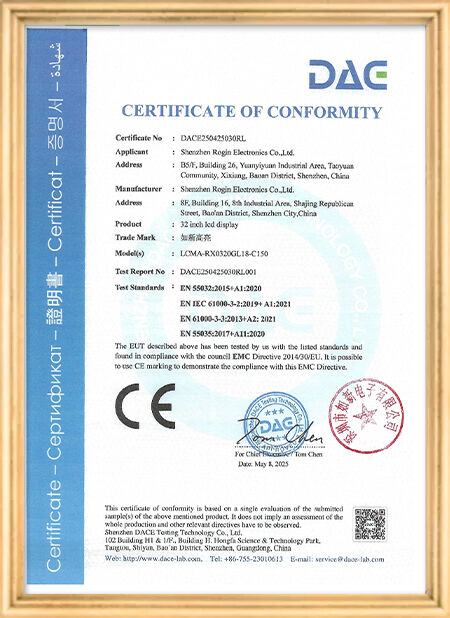 China Shenzhen Rogin Electronics Co., Ltd. certificaten