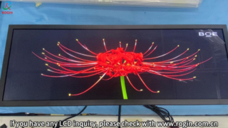 Rogin 24,8 inch staaftype LCD-display voor retailshowcase
